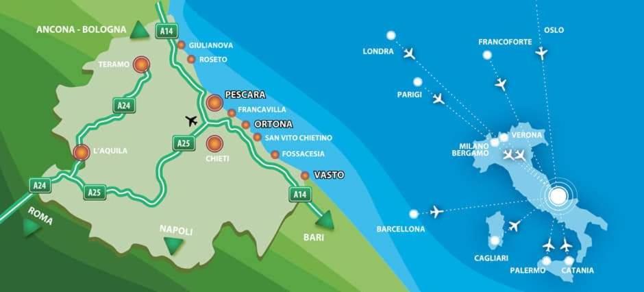 Al Faro Bianco E Con Parcheggio Bed & Breakfast Vasto